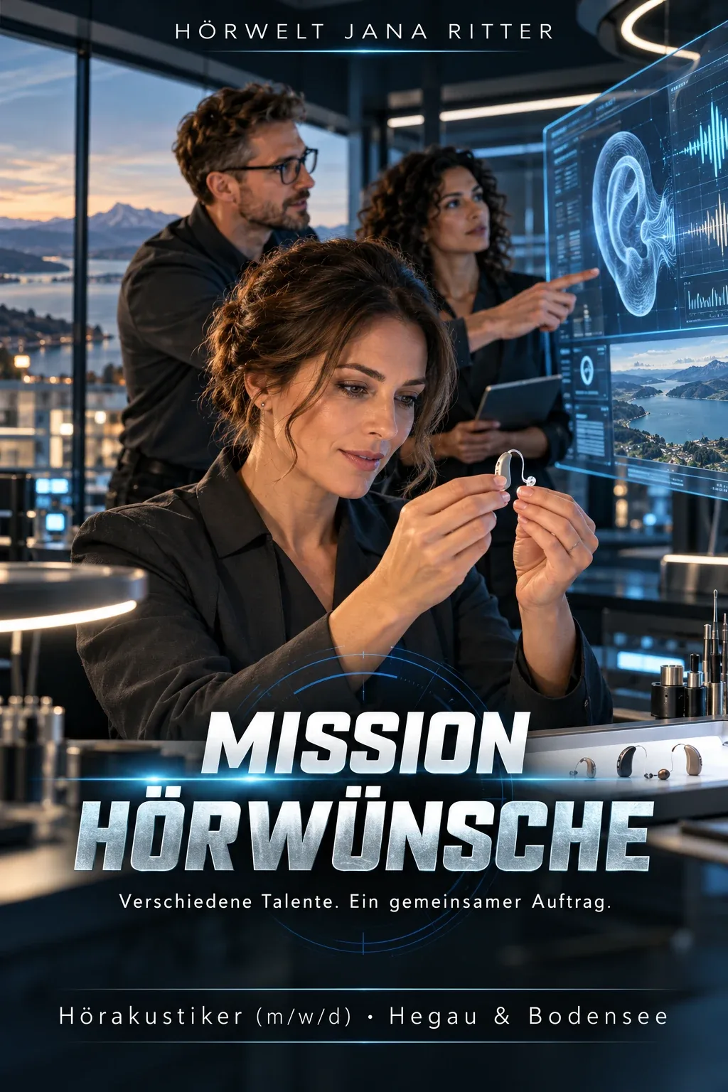 Motiv zur Recruiting-Story: Stellenausschreibung: Hörakustiker (m/w/d) bei Hörwelt Jana Ritter - Der Hörwunscherfüller, dem ultimativen Hörhelden-Team!