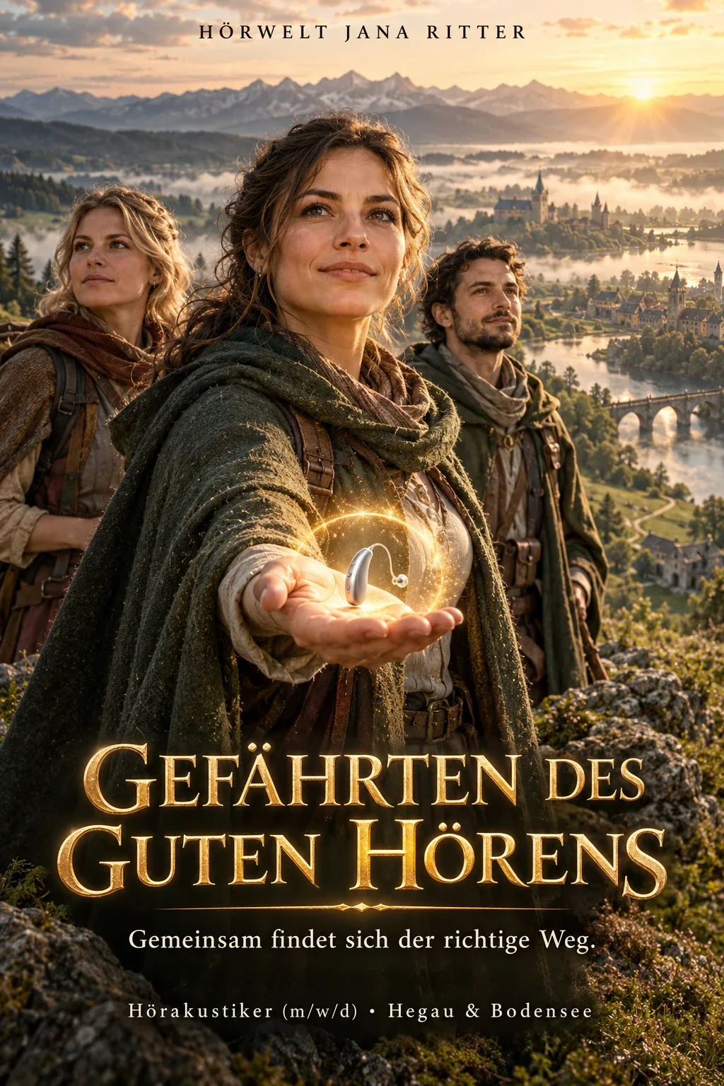 Motiv zur Recruiting-Story: Gefährten des guten Hörens: Hörakustiker (m/w/d) im Hegau und am Bodensee