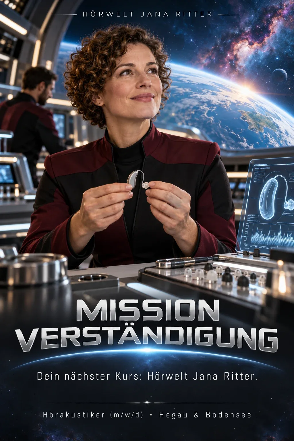 Motiv zur Recruiting-Story: Mission Verständigung: Als Hörakustiker (m/w/d) im Hegau an Bord kommen